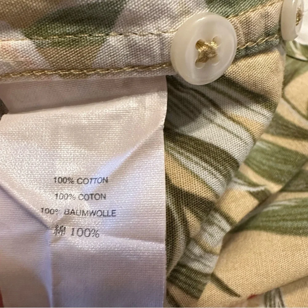 J. Crew Short-sleeve Floral classic fit shirt  Size XL (e5